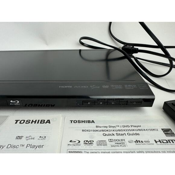 Toshiba Blu Ray Disc Player - New Without BOX BDX2150KU/BDK21KU - Picture 6 of 9